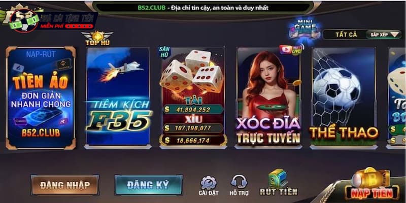 Giới thiệu về cổng game nổi trội B52 Club